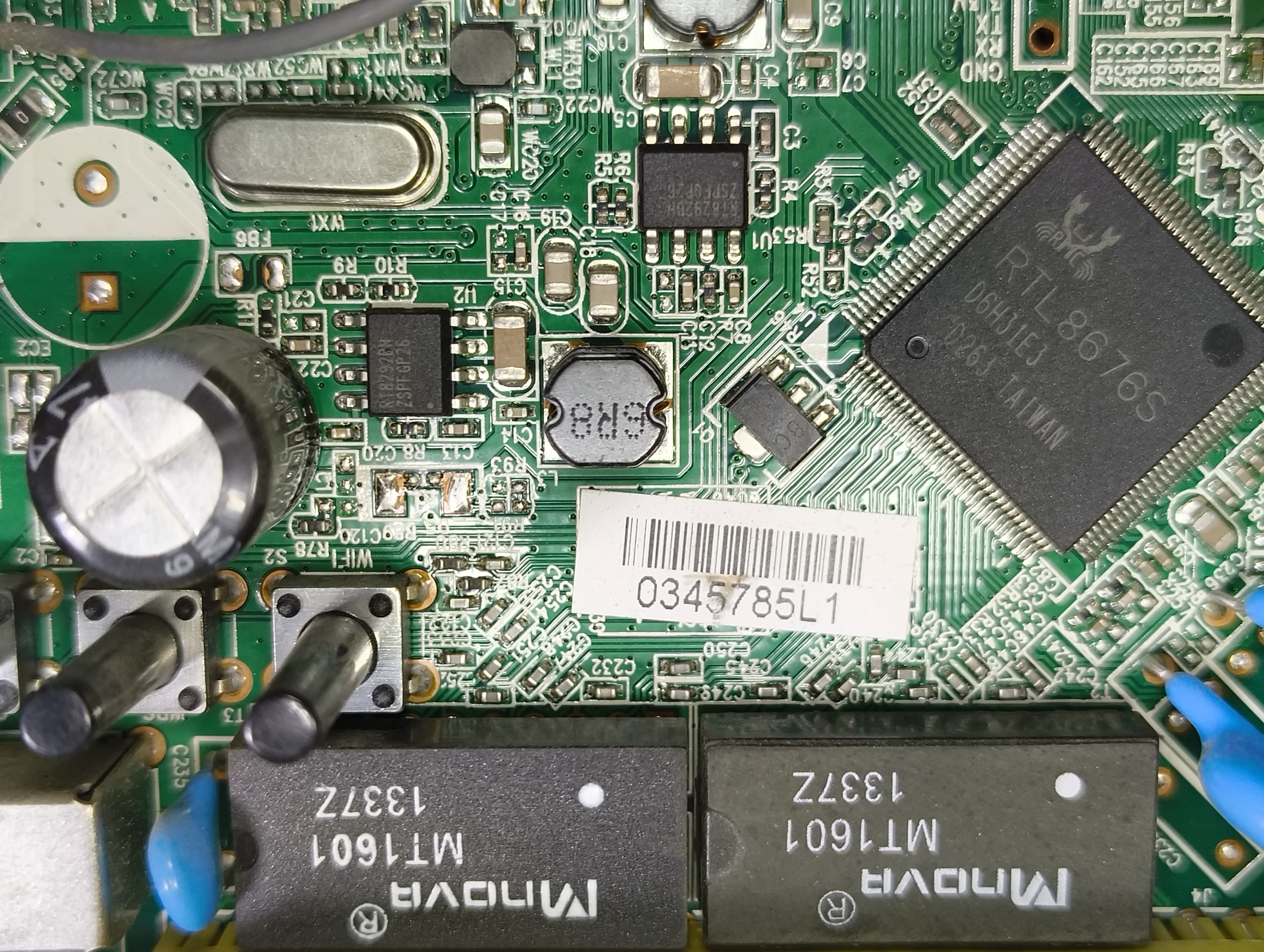 Anakart genel görünüm