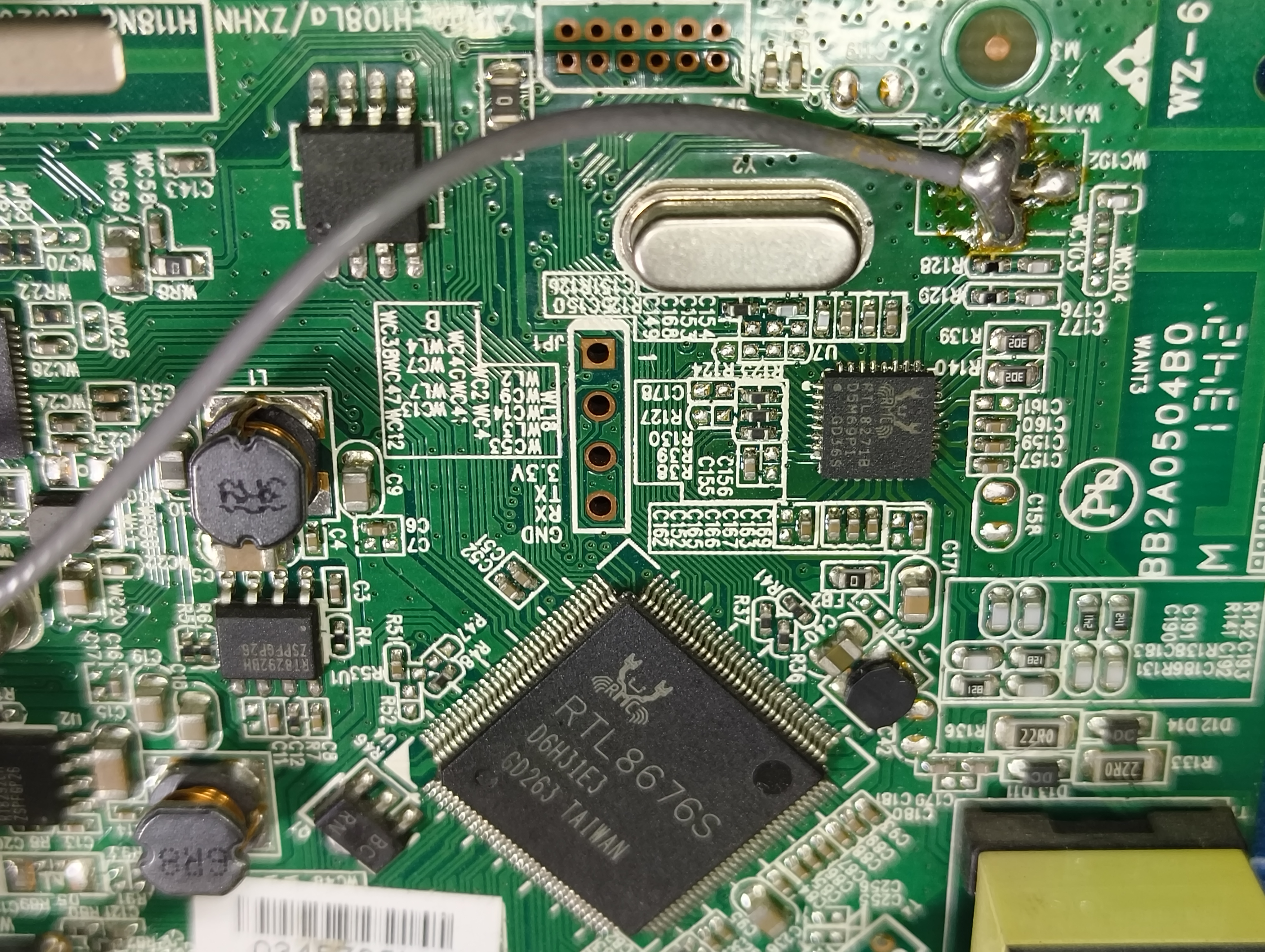 Anakart genel görünüm